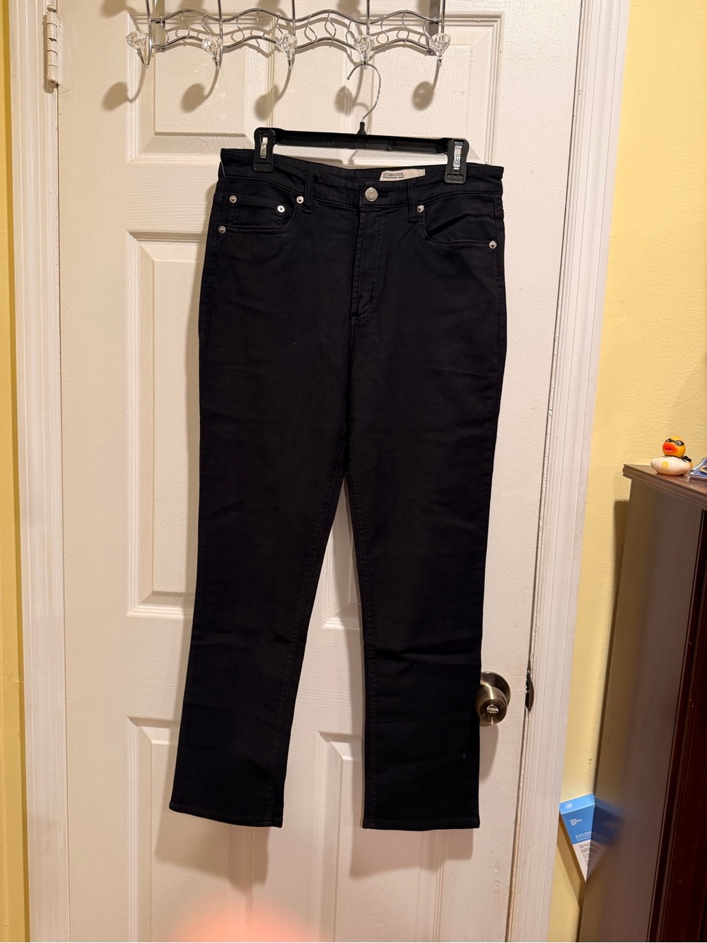 32 Degrees Black Straight Leg Women's Jeans